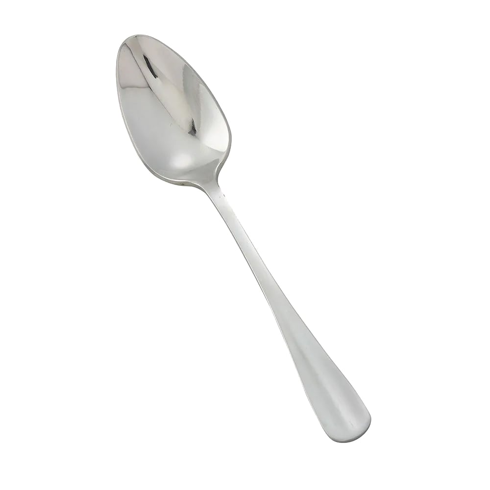 Winco 0034-03 7 1/8" Dinner Spoon with 18/8 Stainless Grade, Stanford Pattern