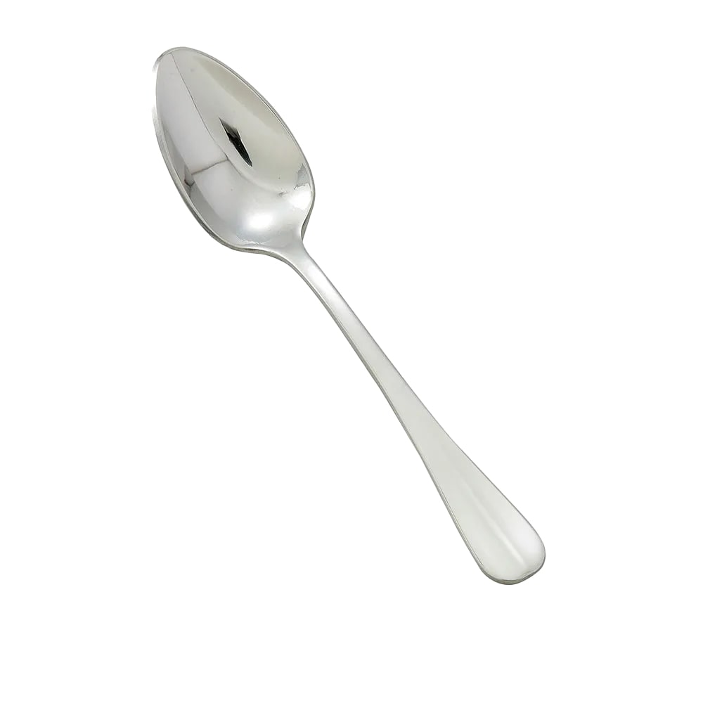 Winco 0034-09 4 3/8" Demitasse Spoon with 18/8 Stainless Grade, Stanford Pattern