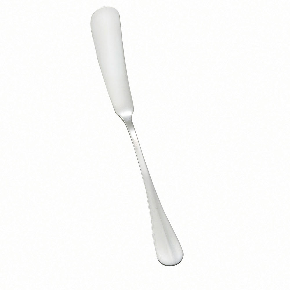Winco 0034-12 6 5/8" Butter Knife with 18/8 Stainless Grade, Stanford Pattern