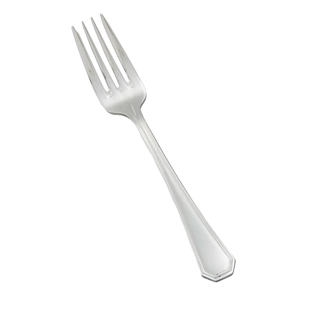 Winco 0035-06 6 7/8" Salad Fork with 18/8 Stainless Grade, Victoria Pattern