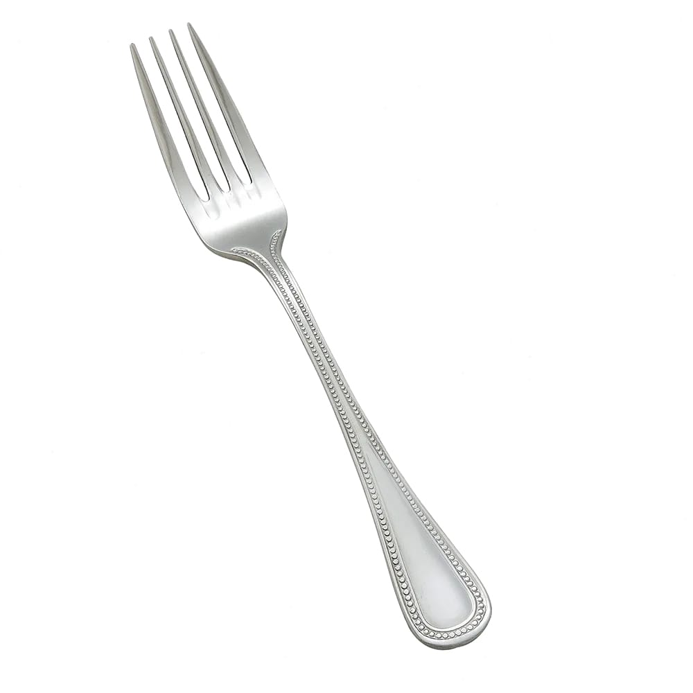 Winco 0036-05 7 1/4" Dinner Fork with 18/8 Stainless Grade, Deluxe Pearl Pattern