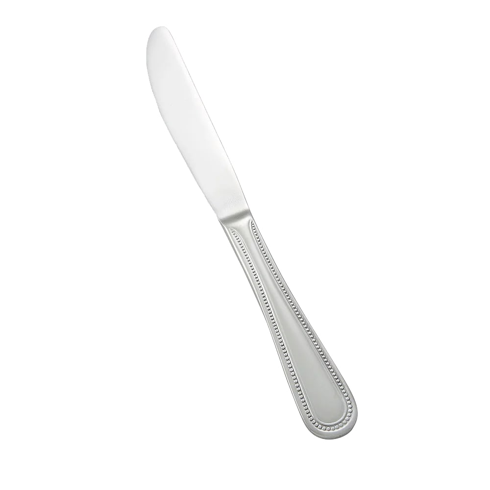 Winco 0036-08 9" Dinner Knife with 18/8 Stainless Grade, Deluxe Pearl Pattern