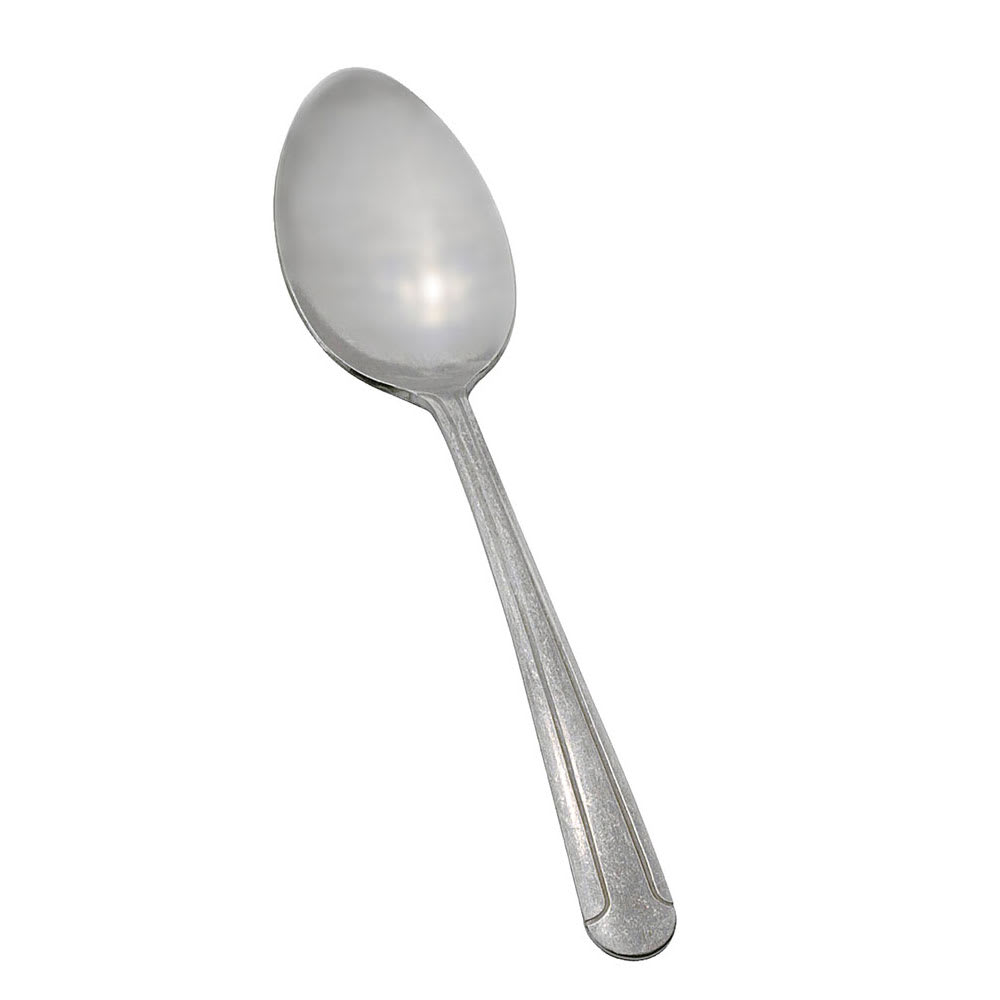 Winco 0081-01 5 4/5" Teaspoon with 18/0 Stainless Grade, Dominion Pattern