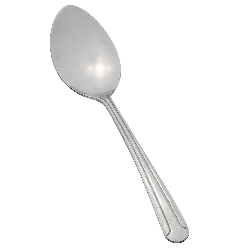 Winco 0081-03 7" Dinner Spoon with 18/0 Stainless Grade, Dominion Pattern