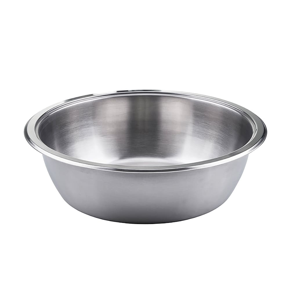 Winco 708-FP 6 qt Round Food Pan for 708 Chafer, Stainless