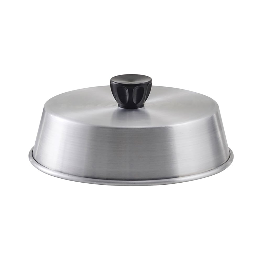 Winco ADBC-7 7" Grill Basting Cover w/ Handle, Aluminum