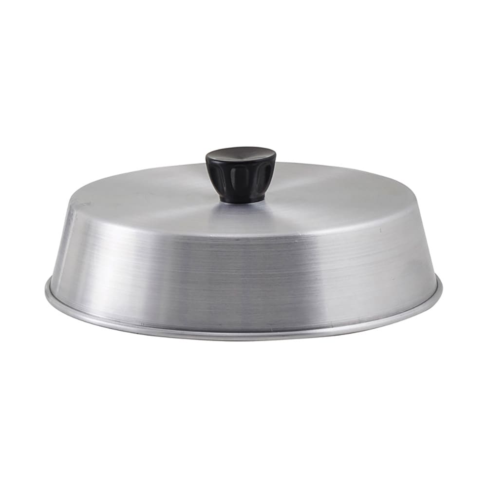 Winco ADBC-8 8" Grill Basting Cover w/ Handle, Aluminum
