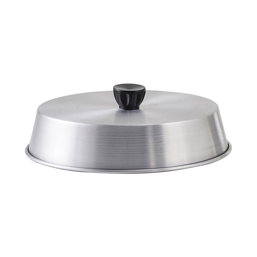 Winco ADBC-9 9" Grill Basting Cover w/ Handle, Aluminum