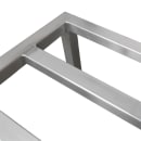 Winco ADRK-2048 48" Stationary Dunnage Rack w/ 1500 lb Capacity, Aluminum thumbnail 7