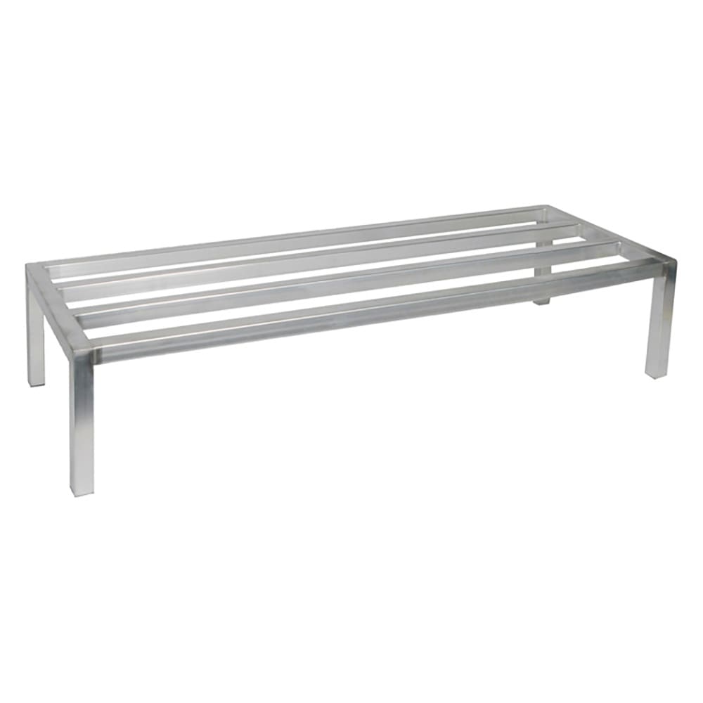 Winco ADRK-2060 60" Stationary Dunnage Rack w/ 1200 lb Capacity, Aluminum