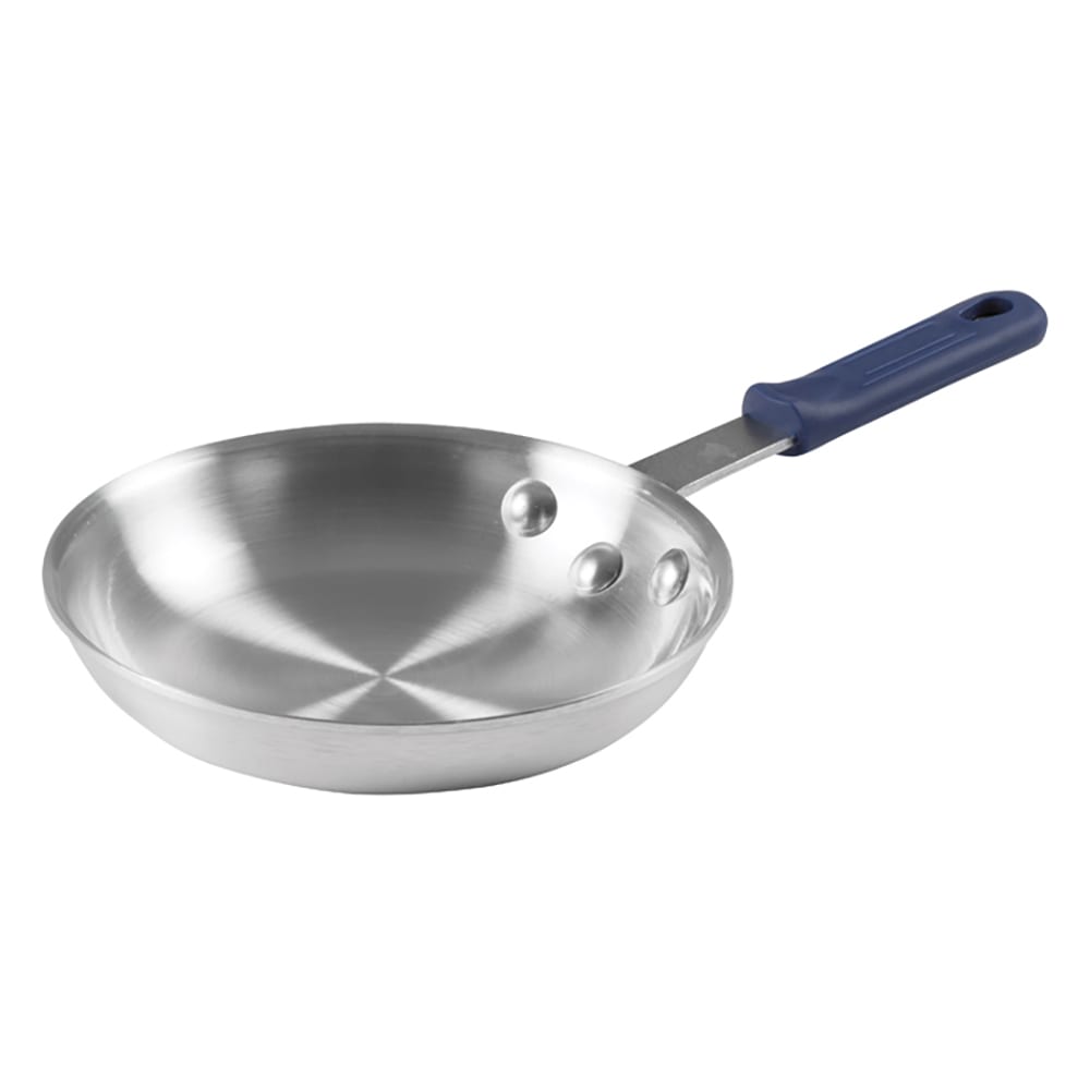 Winco AFP-7A-H 7" Aluminum Frying Pan w/ Solid Silicone Handle