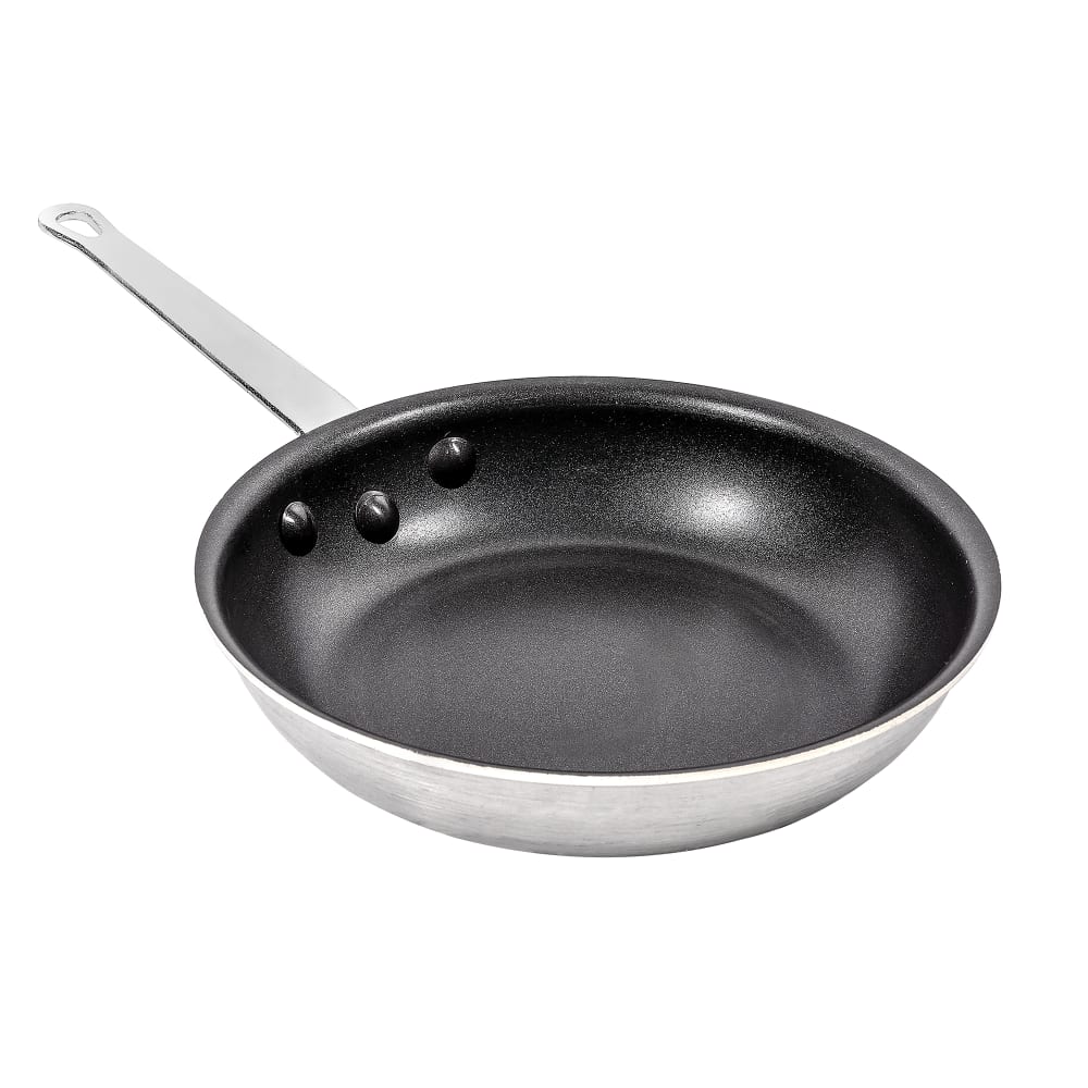 Winco AFP-8NS 8" Non-Stick Aluminum Frying Pan w/ Solid Metal Handle