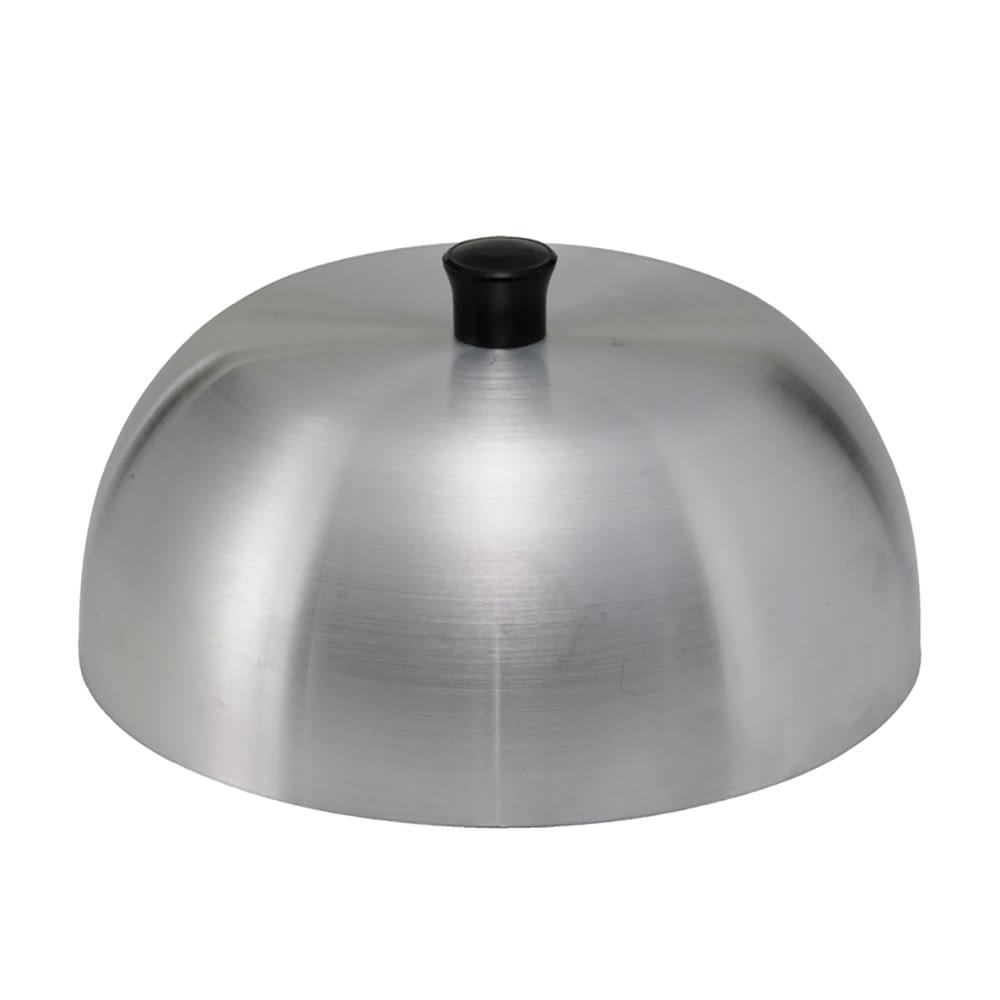 Winco AHC-6 6" Grill Basting Cover w/ Handle, Aluminum