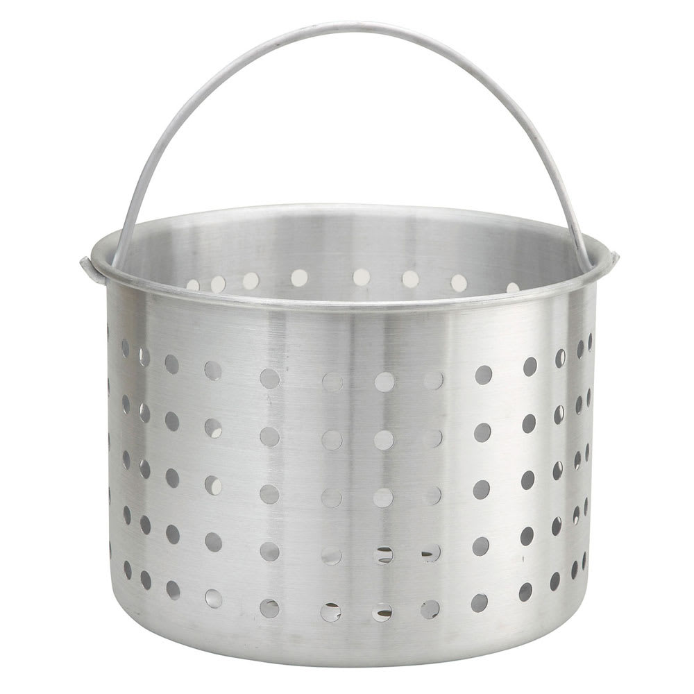 Winco ALSB-20 20 qt Aluminum Steamer Basket, 10 2/5" dia, 8 4/5"H