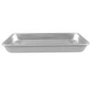Winco ALXP-0609 1/8 Eighth Size Bun / Sheet Pan - 9 1/2" x 6 1/2",  16 gauge Aluminum thumbnail 2