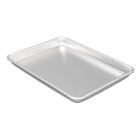 Winco ALXP-1013 1/4 Quarter Size Bun / Sheet Pan - 13" x 9 1/2",  20 gauge Aluminum thumbnail 7