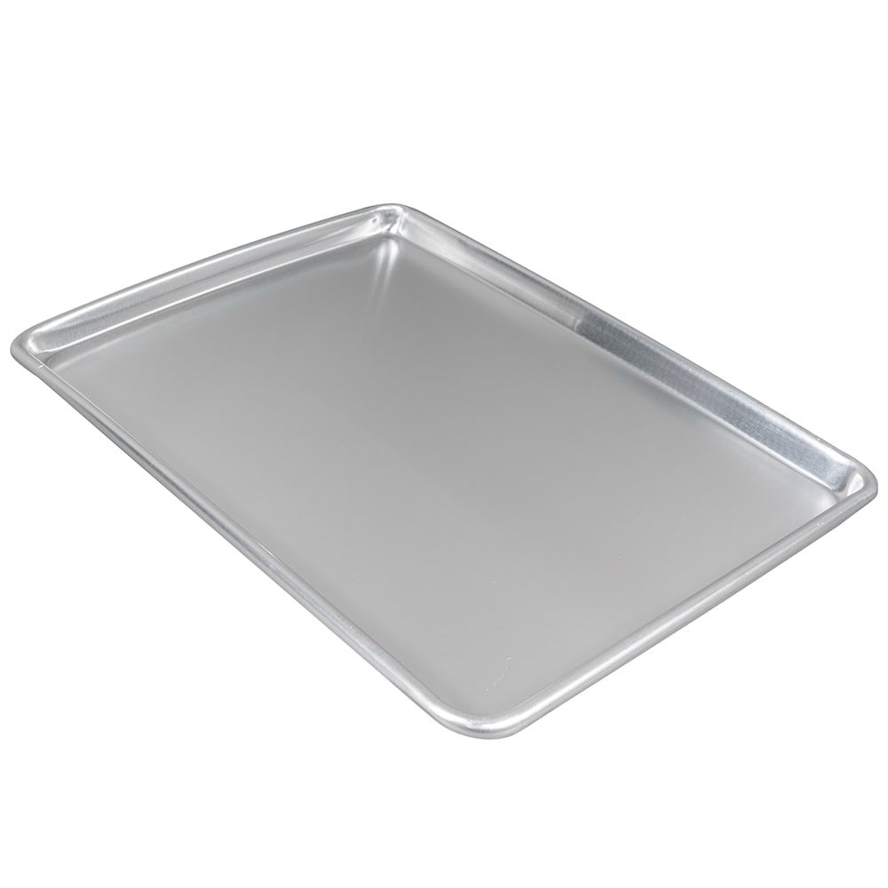 Winco ALXP-1200 1/1 Full Size Bun / Sheet Pan - 26" x 18", 12 gauge Aluminum