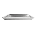 Winco ALXP-1310H 1/4 Quarter Size Bun / Sheet Pan - 13" x 10", Aluminum thumbnail 3