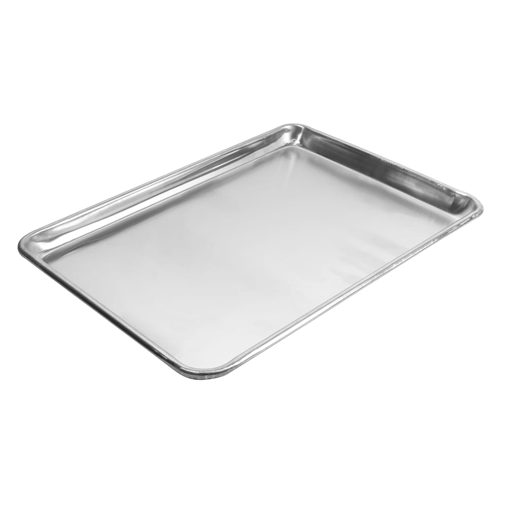 Winco ALXP-1813H 1/2 Half Size Bun / Sheet Pan - 18" x 13", Aluminum