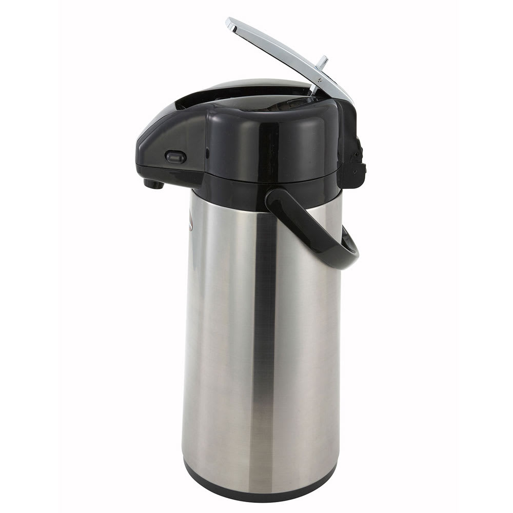 Winco AP-822 2 1/5 Liter Lever Action Airpot, Glass Liner