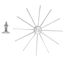 Winco APM-12 12 Cut Pie & Cake Marker thumbnail 3