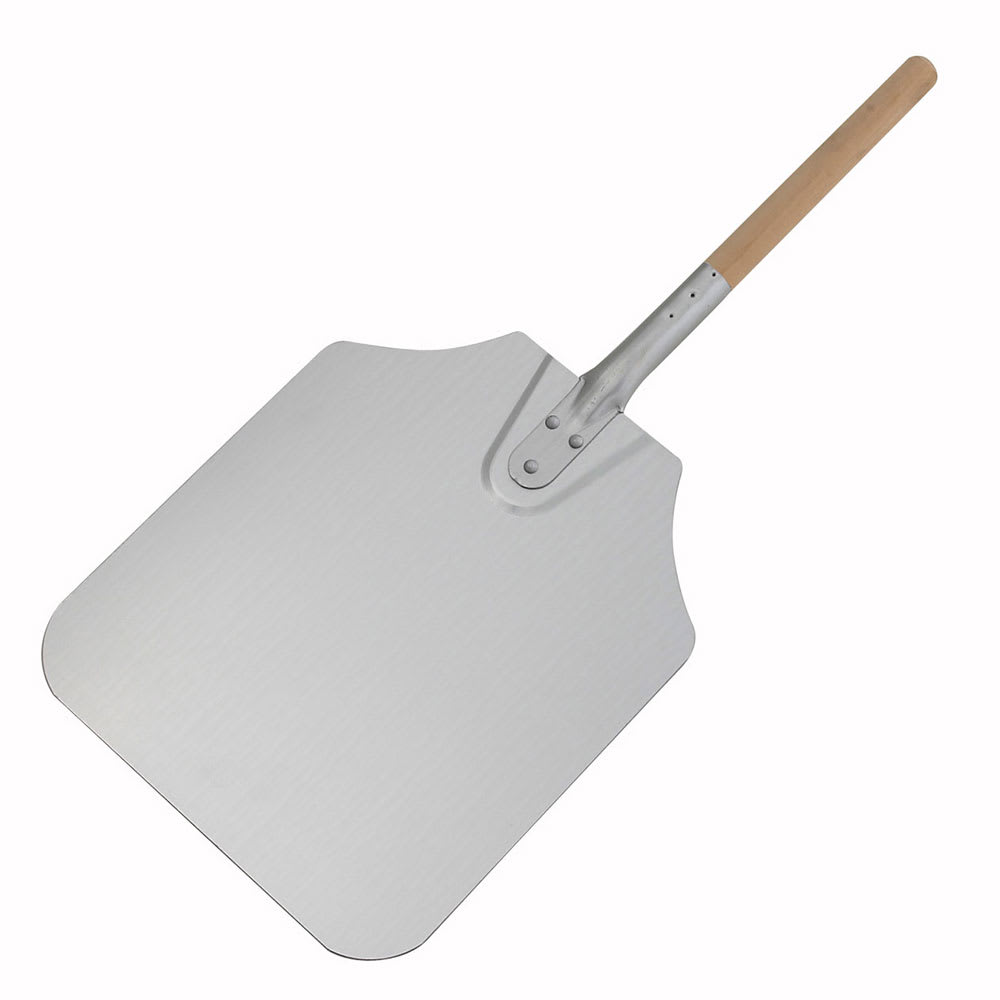 Winco APP-26 26" Pizza Peel w/ 14" x 12" Aluminum Blade, Wood Handle