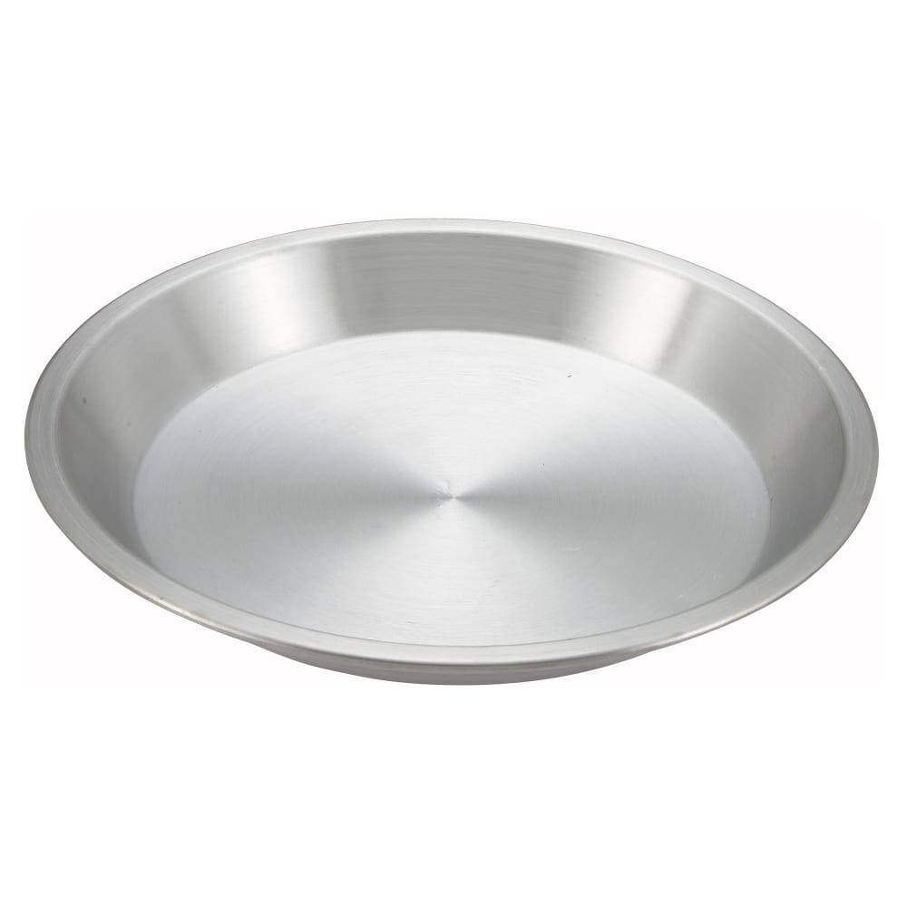 Winco APPL-8 8" Round Pie Pan, Aluminum
