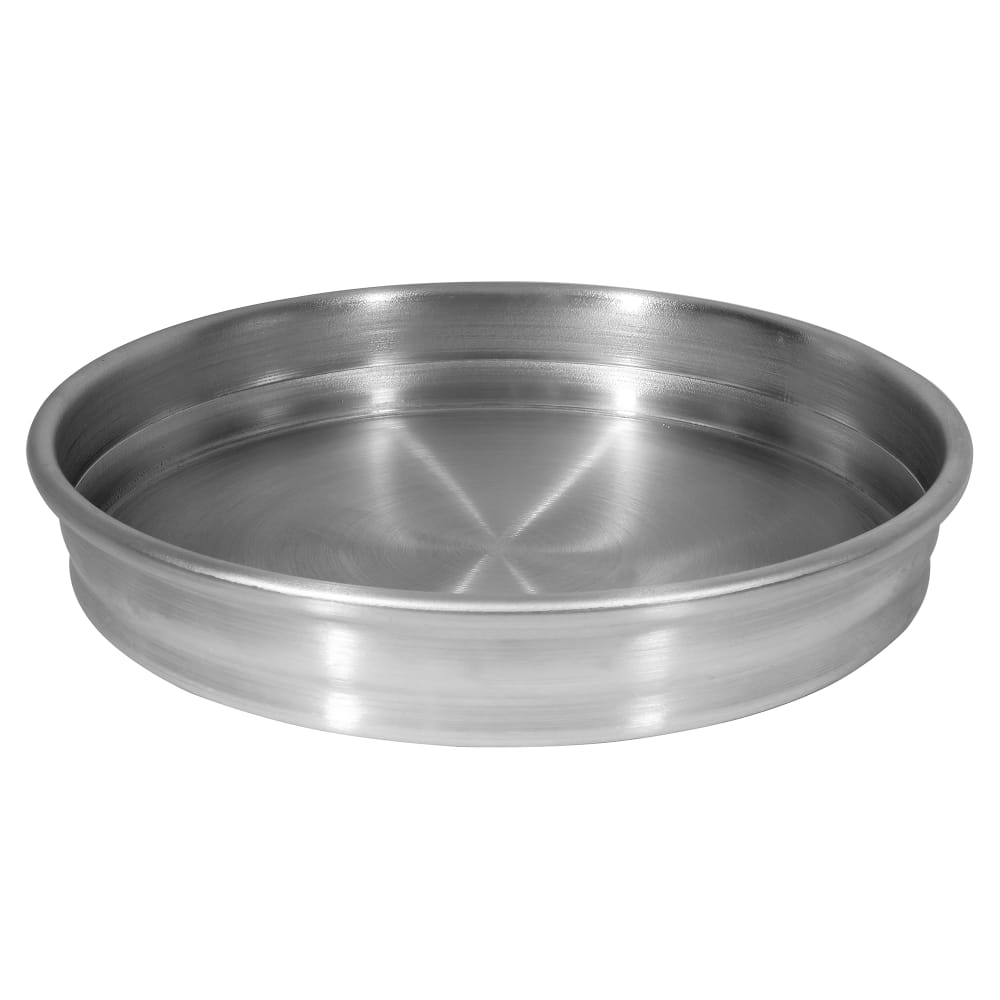Winco APZK-0815 8" Round Pizza Pan, Aluminum