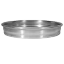 Winco APZK-0815 8" Round Pizza Pan, Aluminum thumbnail 3