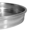 Winco APZK-0815 8" Round Pizza Pan, Aluminum thumbnail 4