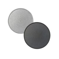 Winco APZS-18 18" Seamless Pizza Screen, Aluminum thumbnail 7