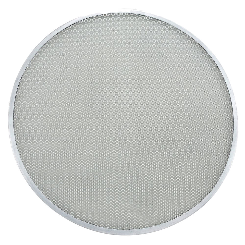 Winco APZS-20 20" Round Pizza Screen, Seamless, Aluminum