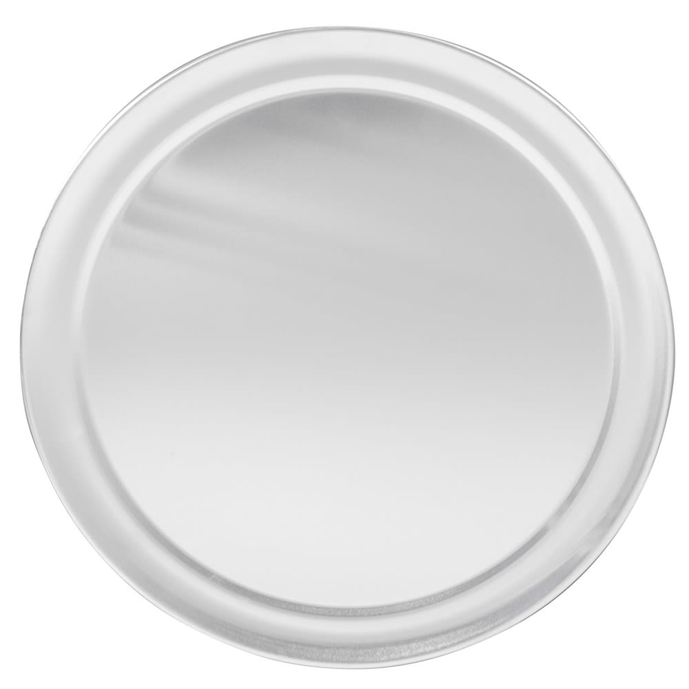 Winco APZT-11 11" Round Wide Rim Pizza Pan, Aluminum