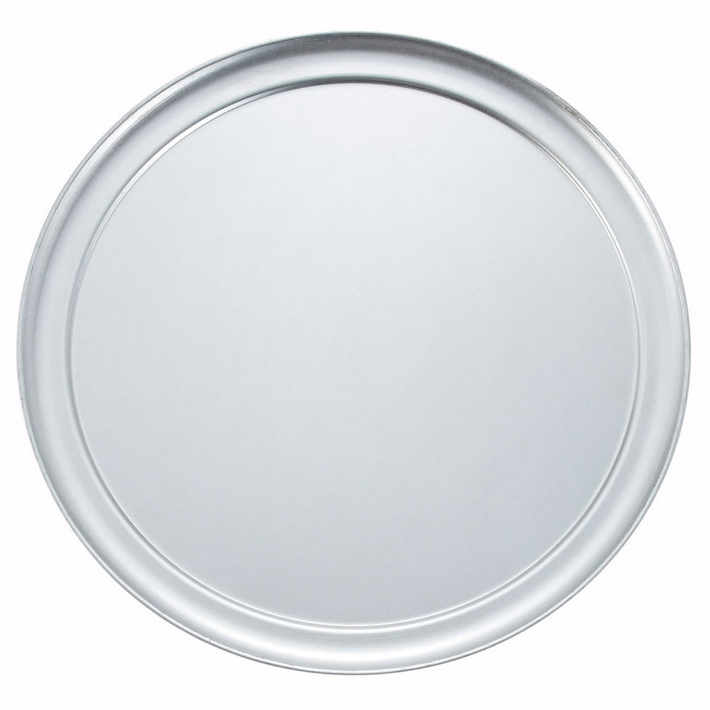 Winco APZT-13 13" Round Wide Rim Pizza Pan, Aluminum
