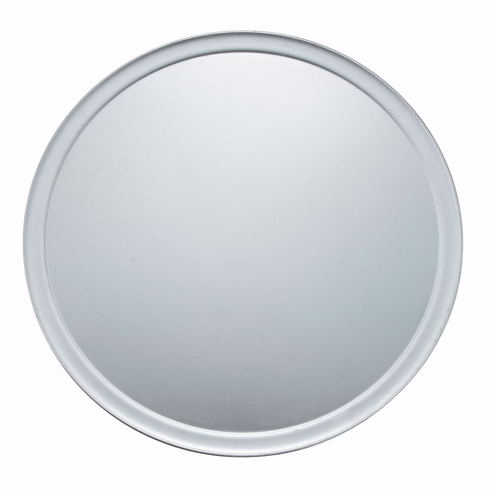 Winco APZT-17 17" Round Wide Rim Pizza Pan, Aluminum
