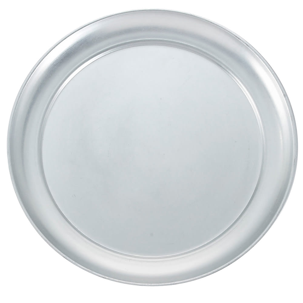 Winco APZT-8 8" Round Wide Rim Pizza Pan, Aluminum