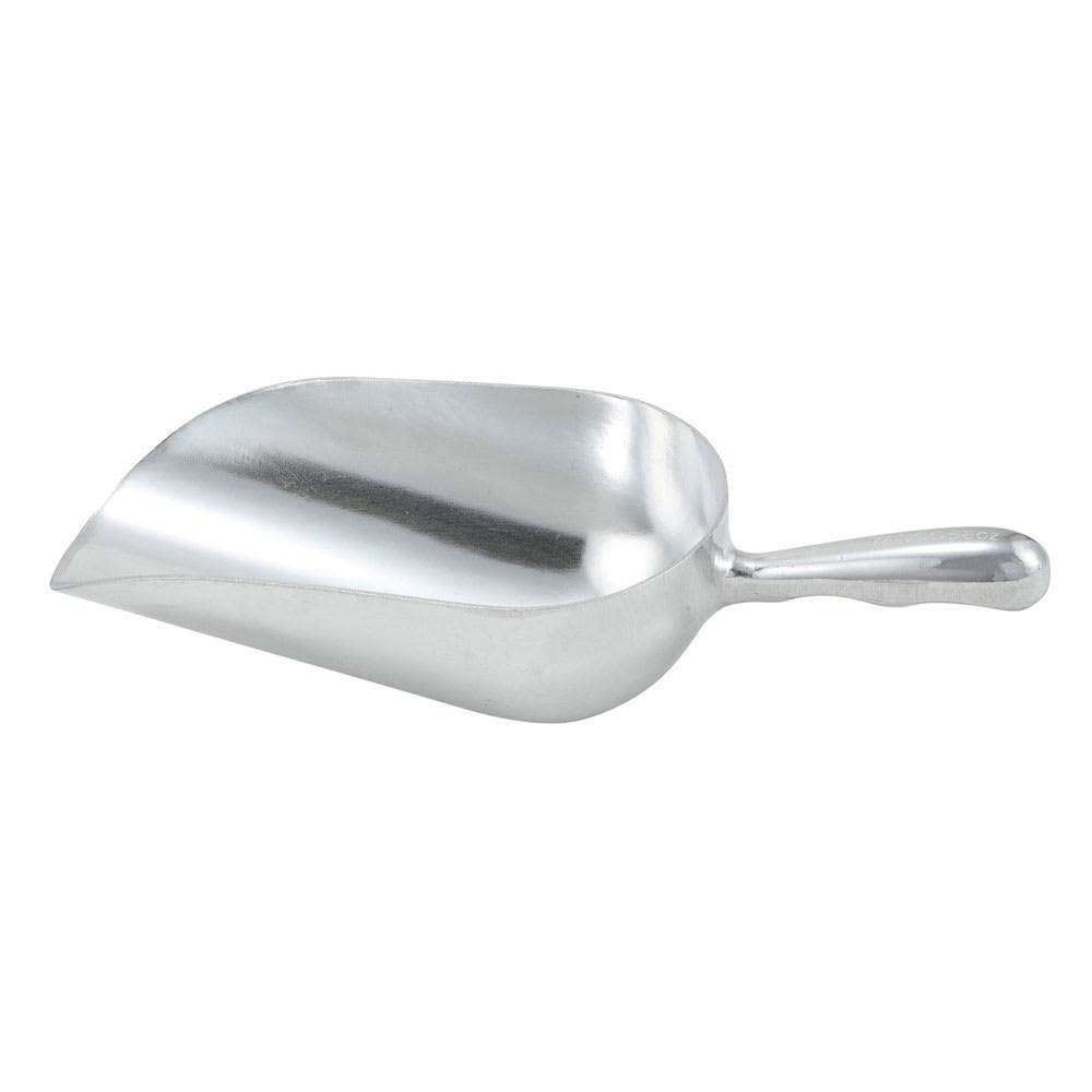Winco AS-58 58 oz Aluminum Scoop