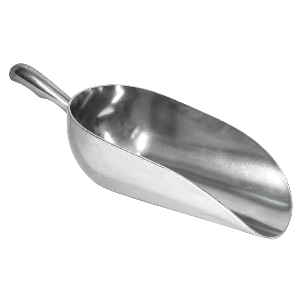 Winco AS-85 85 oz Aluminum Scoop