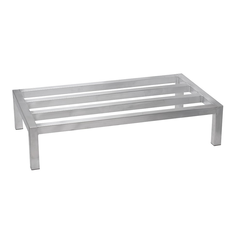 Winco ASDR-1424 24" Stationary Dunnage Rack w/ 1200 lb Capacity, Aluminum
