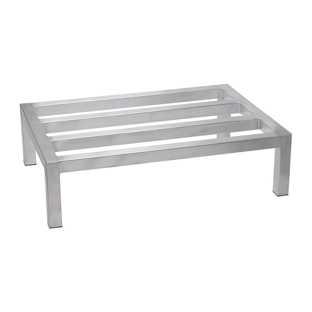 Winco ASDR-1436 36" Stationary Dunnage Rack w/ 900 lb Capacity, Aluminum