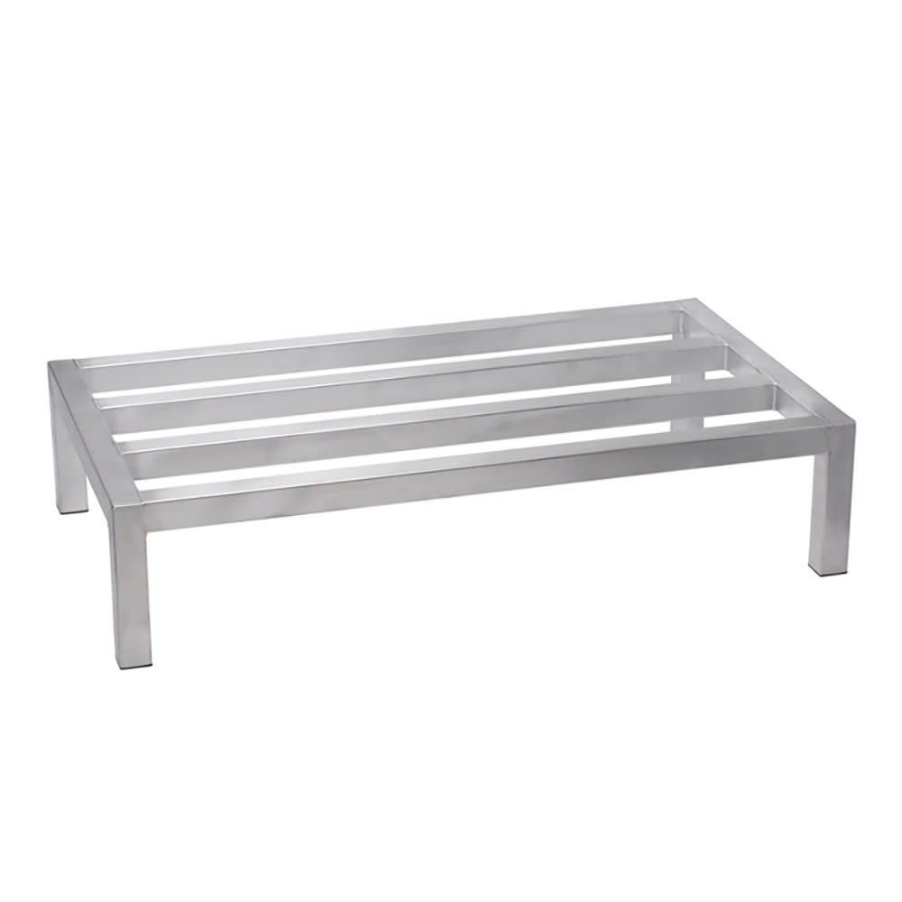 Winco ASDR-1448 48" Stationary Dunnage Rack w/ 900 lb Capacity, Aluminum