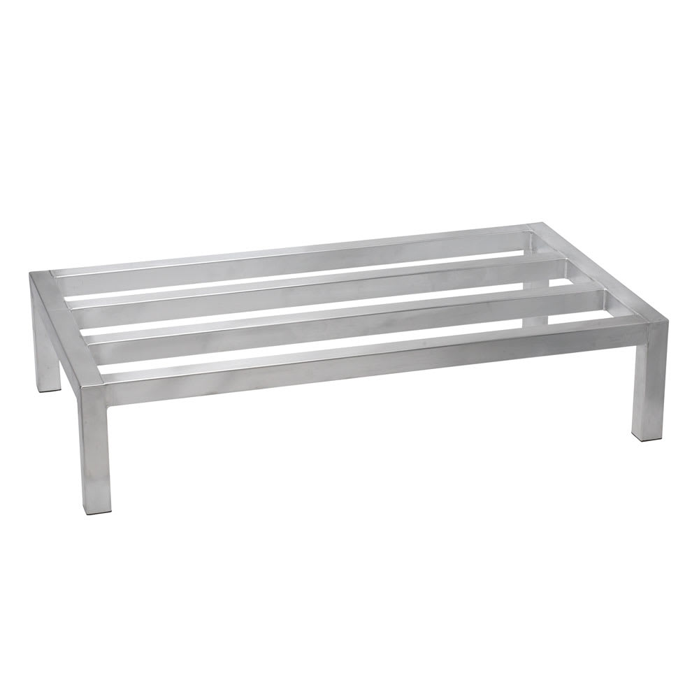 Winco ASDR-2036 36" Stationary Dunnage Rack w/ 1800 lb Capacity, Aluminum