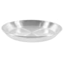 Winco ASFT-12 12" Round Seafood Tray - Brushed Aluminum thumbnail 4