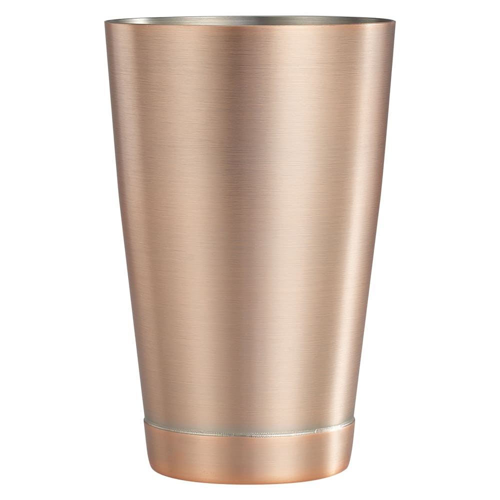 Winco BASK-20AC 20 oz Stainless Steel Shaker, Antique Copper Finish