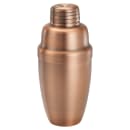 Winco BASS-16AC 16 oz Stainless Steel Shaker Set, Antique Copper Finish thumbnail 2