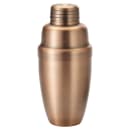 Winco BASS-16AC 16 oz Stainless Steel Shaker Set, Antique Copper Finish thumbnail 3