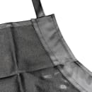 Winco BAW-2540BK Nylon Dishwashing Apron - 40" x 25 1/2", Black thumbnail 5