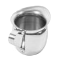 Winco BCS-5 5 oz Creamer - Stainless Steel, Silver thumbnail 3