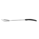 Winco BHOP-15 15" Solid Basting Spoon w/ Stop Hook & Black Plastic Handle, Stainless thumbnail 5
