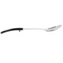 Winco BHPP-13 13" Perforated Basting Spoon w/ Stop Hook & Black Plastic Handle, Stainless thumbnail 3
